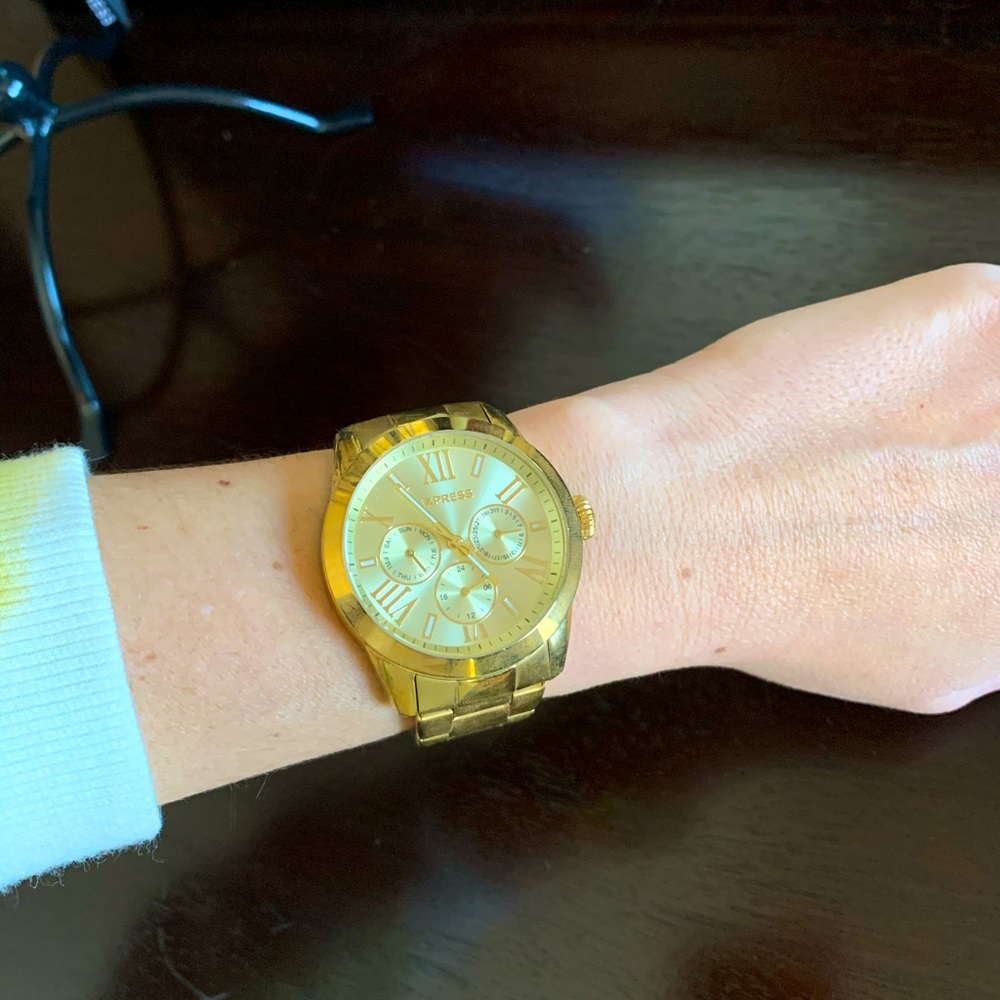 Express Women’s Watch- Gold (stainless steel)